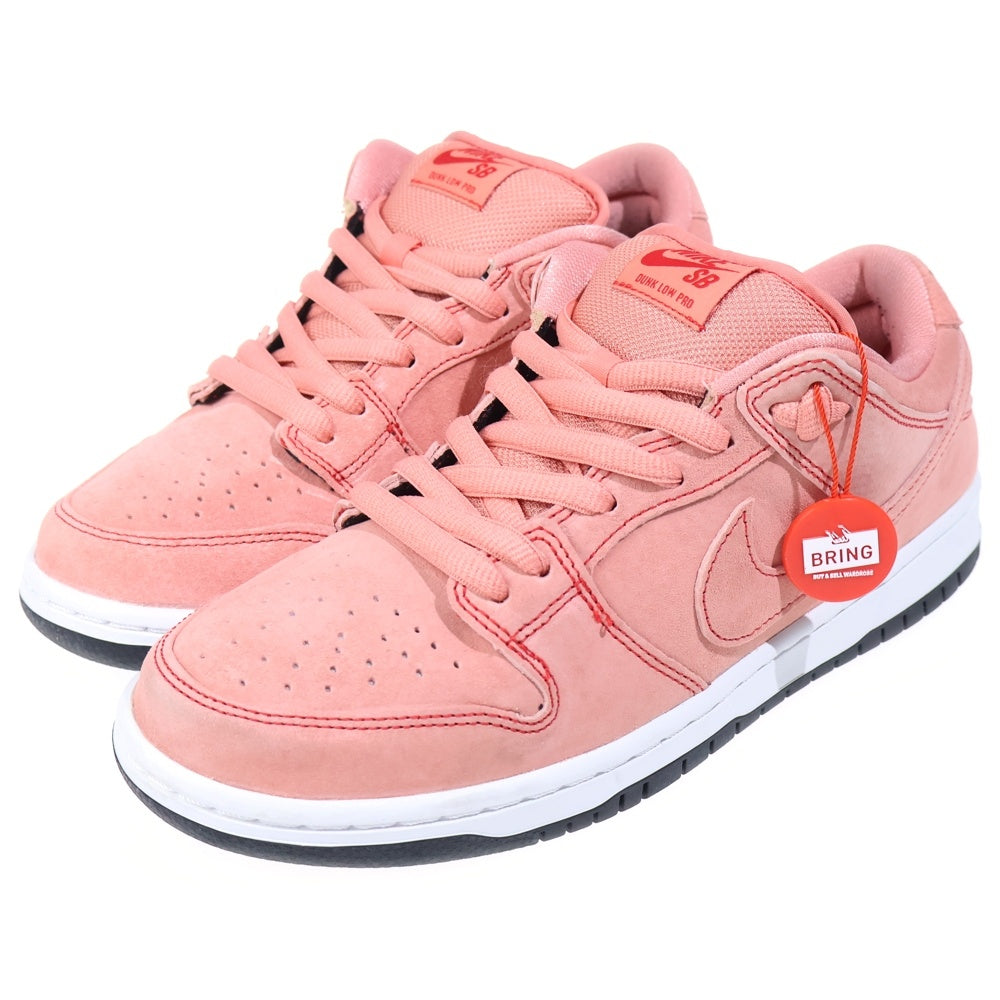 NIKE SB(ナイキエスビー) DUNK LOW PRO PRM PINK PIG CV1655-600 ダンクロープロ ピンクピグ ローカットスニーカー ピンク US8.5/26.5cm