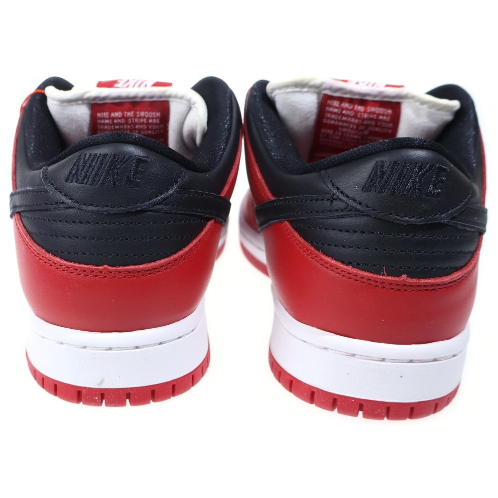 NIKE SB(ナイキエスビー) DUNK LOW PRO J-Pack Chicago BQ6817-600 ダンク ジェーパックシカゴ ローカットスニーカー レッド/ホワイト/ブラック US8.5/26.5cm