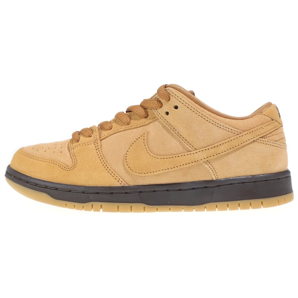 NIKE SB(ナイキエスビー) DUNK LOW PRO WHEAT MOCHA BQ6817-204 ダンクロー プロ ウィートモカ ローカットスニーカー ブラウン US8.5/26.5cm