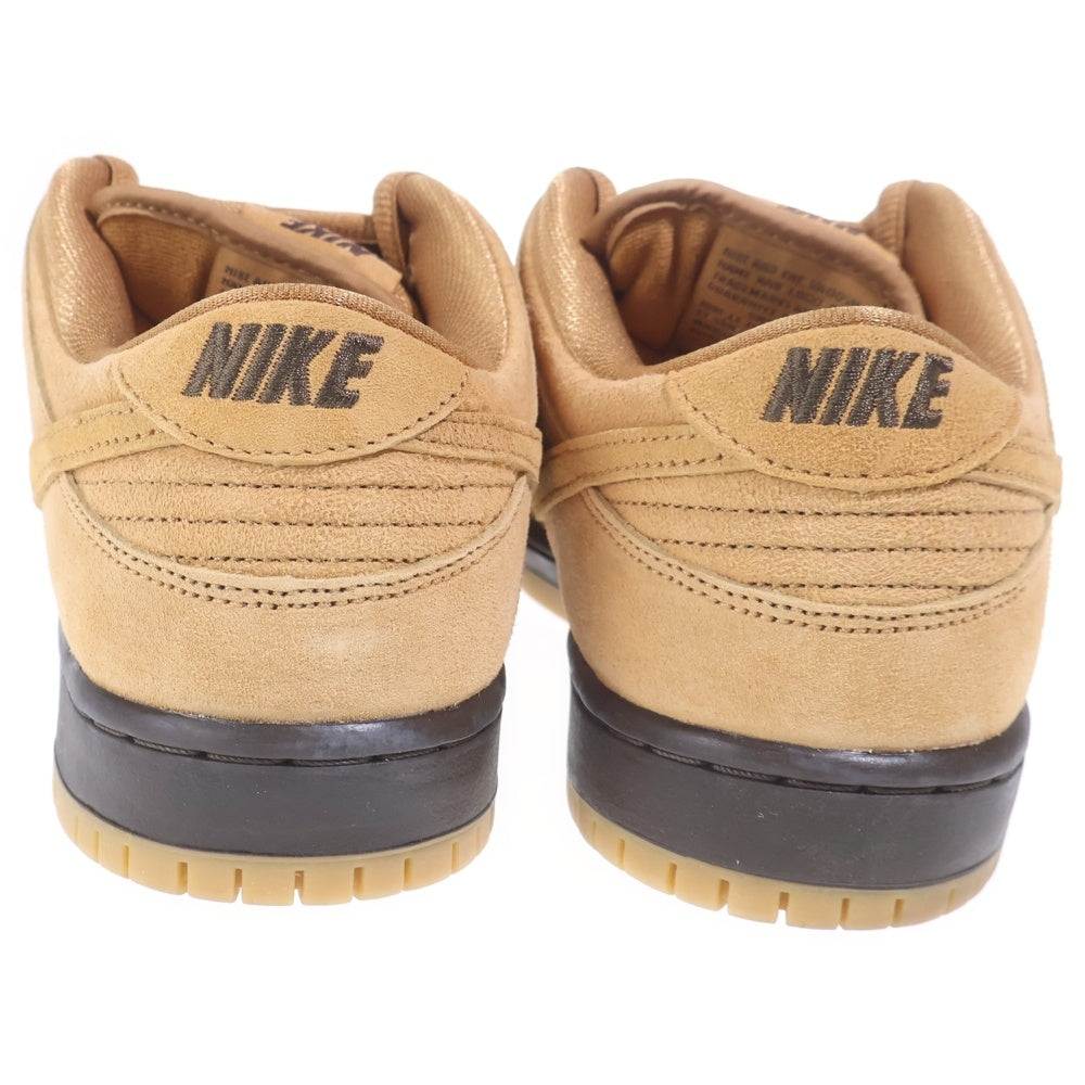 NIKE SB(ナイキエスビー) DUNK LOW PRO WHEAT MOCHA BQ6817-204 ダンクロー プロ ウィートモカ ローカットスニーカー ブラウン US8.5/26.5cm