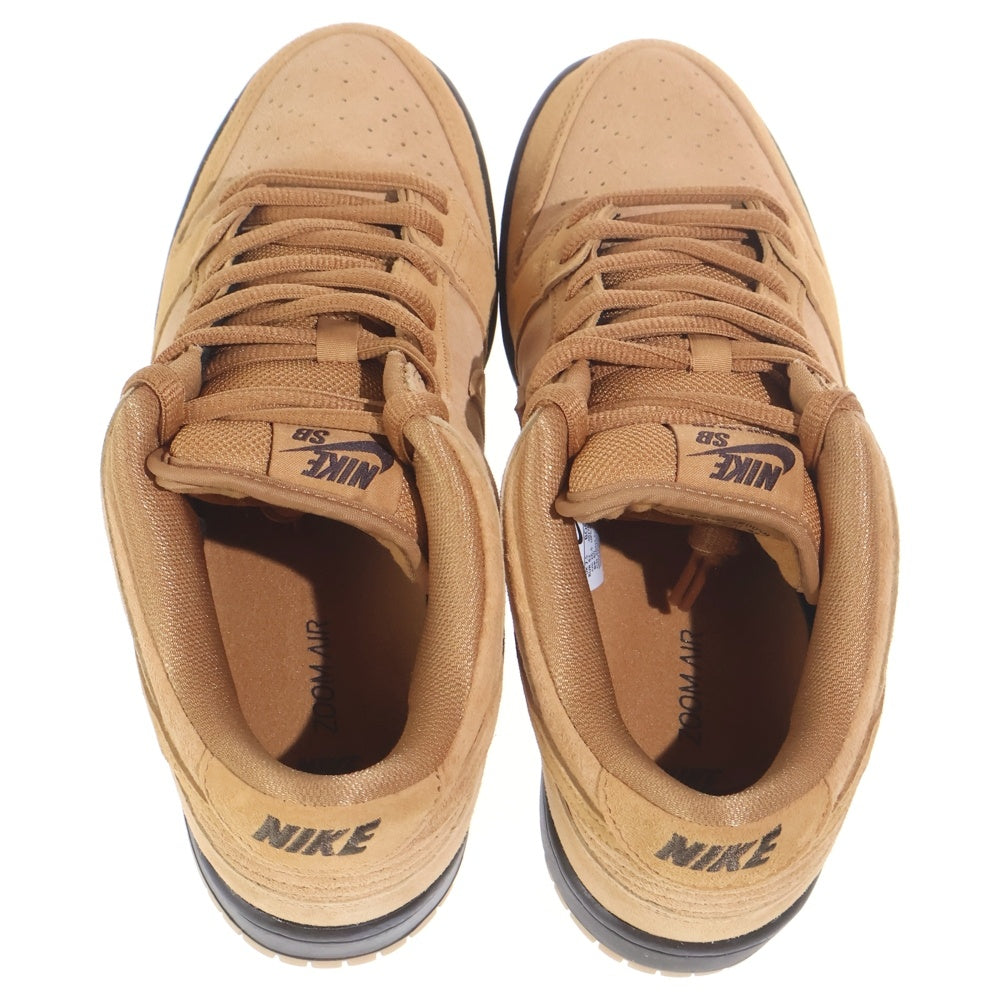 NIKE SB(ナイキエスビー) DUNK LOW PRO WHEAT MOCHA BQ6817-204 ダンクロー プロ ウィートモカ ローカットスニーカー ブラウン US8.5/26.5cm