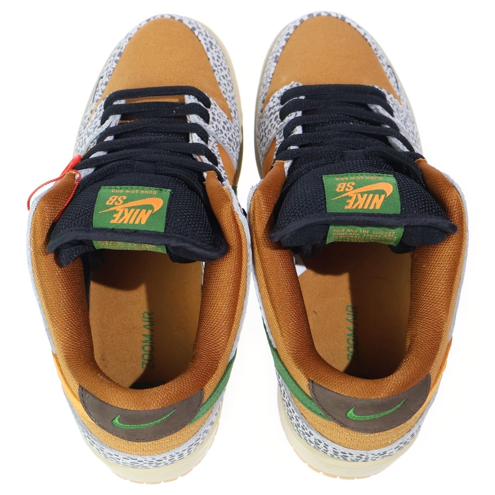 NIKE SB(ナイキエスビー) DUNK LOW SAFARI CD2563-002 ダンク サファリ ローカットスニーカー ブラウン/グレー US8.5/26.5cm