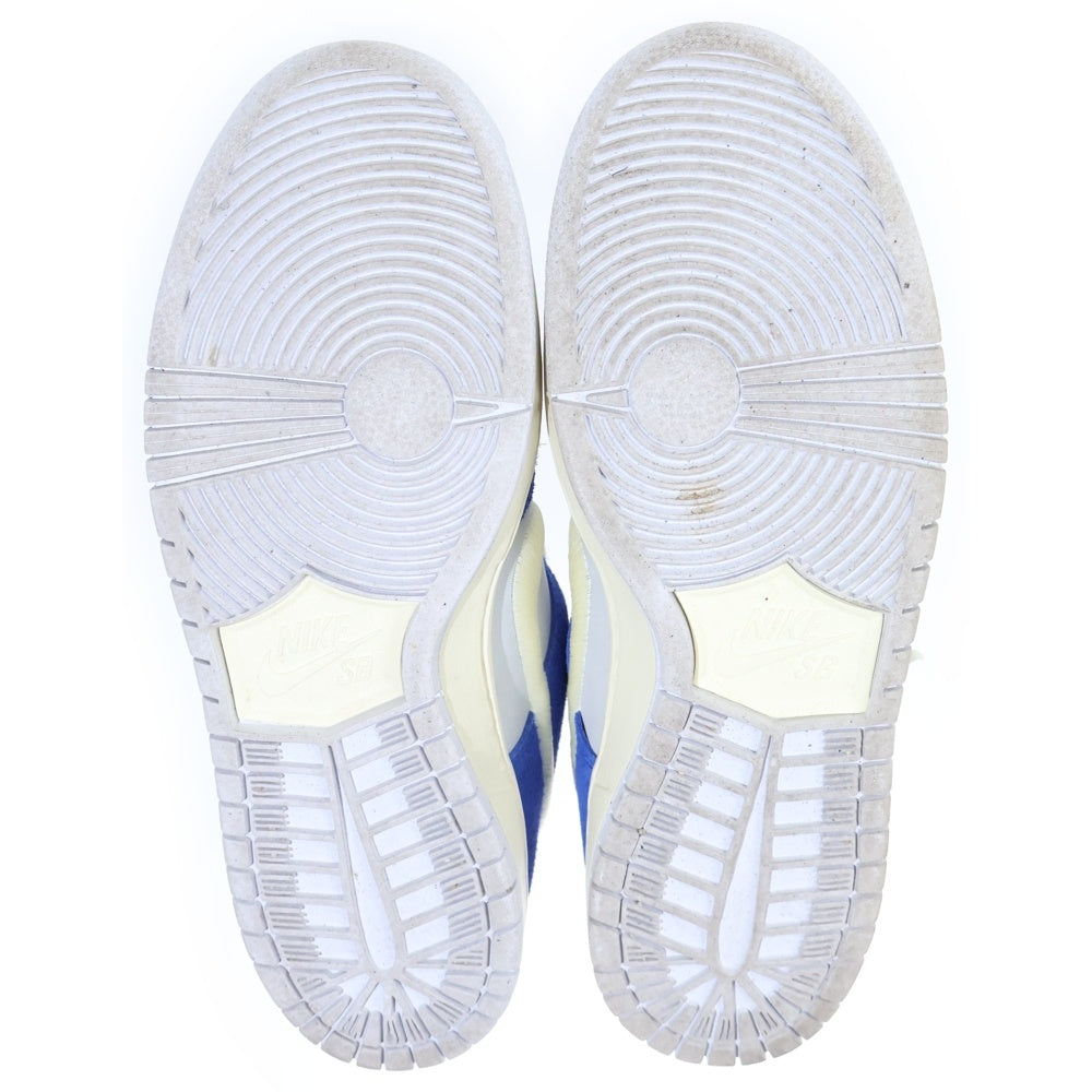 NIKE SB(ナイキエスビー) FLY STREETWEAR DUNK LOW GARDENIA DQ5130-400 フライストリートウェア ダンク ガーデニア ローカットスニーカー ブルー/ホワイト US8.5/26.5cm