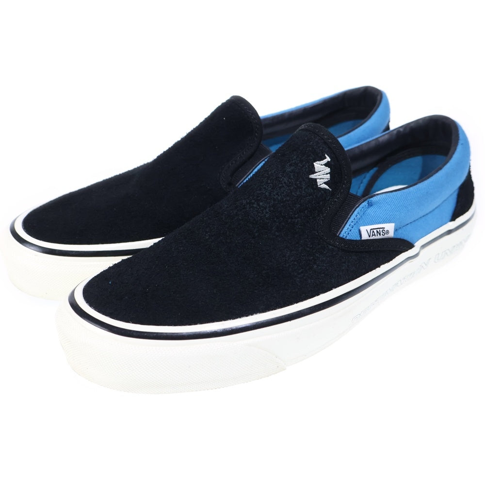 VANS(ヴァンズ) ×LIBERAIDERS CLASSIC SLIP-ON 98 DX VN0A3JEX7MN リベレイダース クラシックスリッポン98 ローカットスニーカー ブラック/ブルー US8.5/26.5cm
