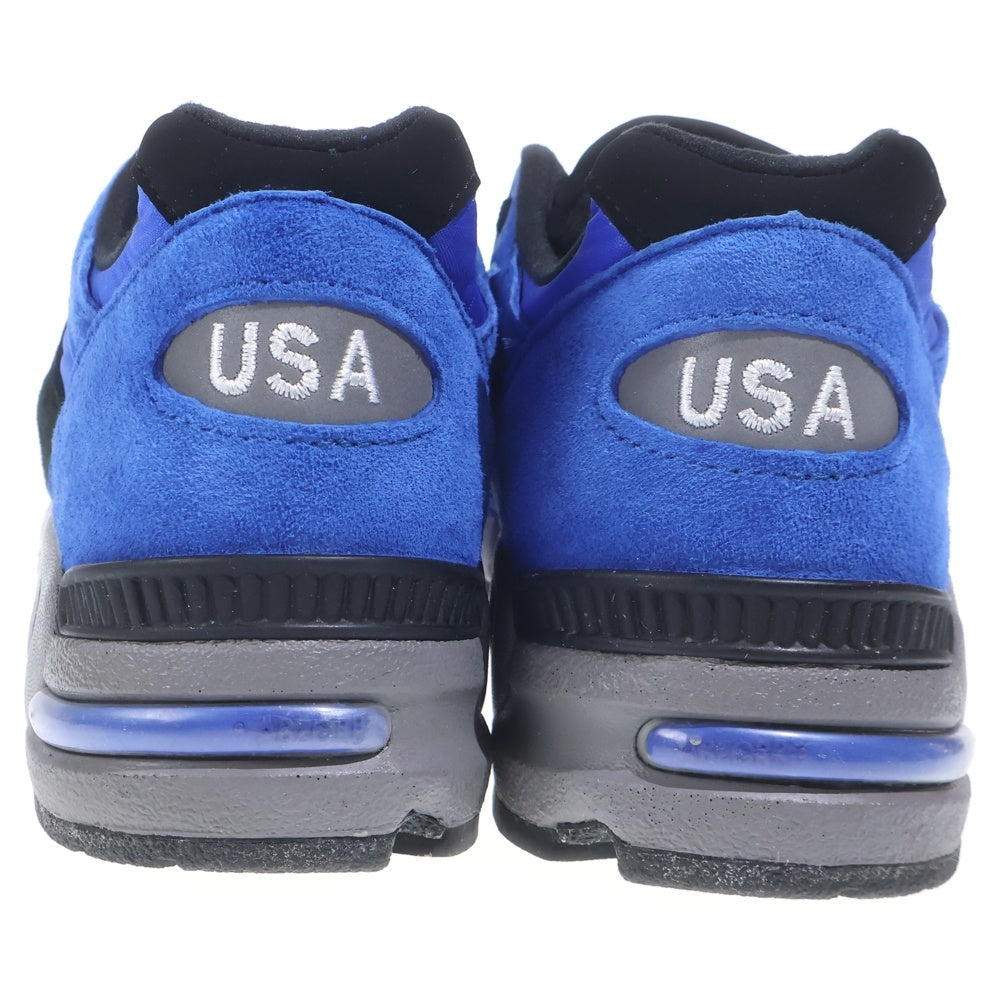 New Balance(ニューバランス) M990PL2 異素材切替 ローカットスニーカー USA製 ブルー/ブラック YS8.5/26.5cm