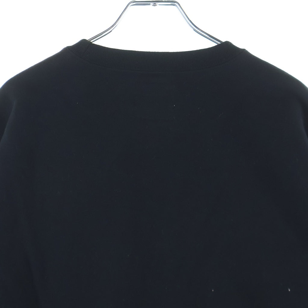 SUPREME(シュプリーム) 20AW ×Yohji Yamamoto Crewneck ヨウジヤマモト ロゴプリント クルーネック スウェットトレーナー ブラック
