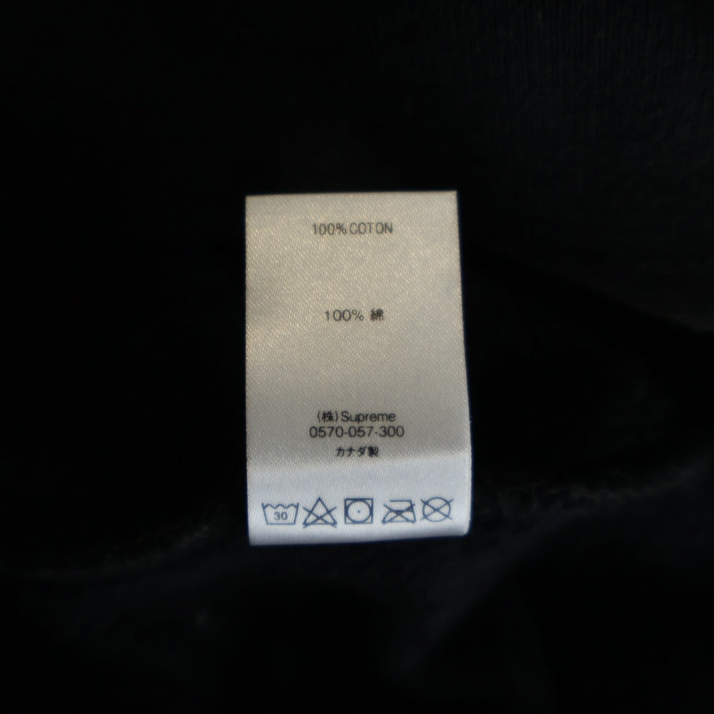 SUPREME(シュプリーム) 20AW ×Yohji Yamamoto Crewneck ヨウジヤマモト ロゴプリント クルーネック スウェットトレーナー ブラック