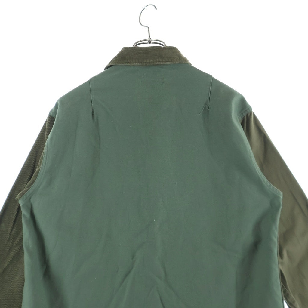 Engineered Garments(エンジニアド ガーメンツ) ×Beams Plus Camp Jacket ビームスプラス別注 マルチポケット クレイジーパターン シャツジャケット ミリタリー 長袖シャツ カーキ