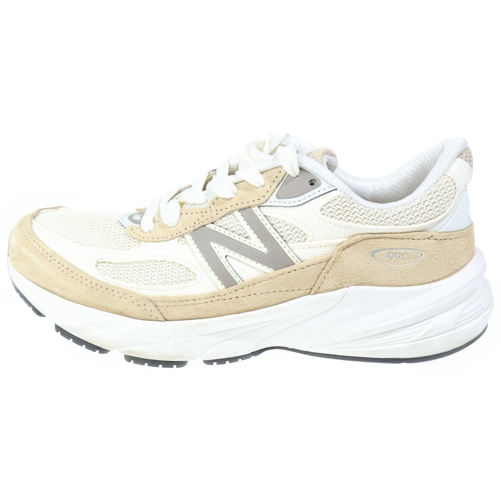 New Balance(ニューバランス) U990CB6 ×Aime Leon Dore 990V6 INCENSE エメレオンドレ インセンス メッシュ スウェードレザー ローカットスニーカー ベージュ US8/26cm
