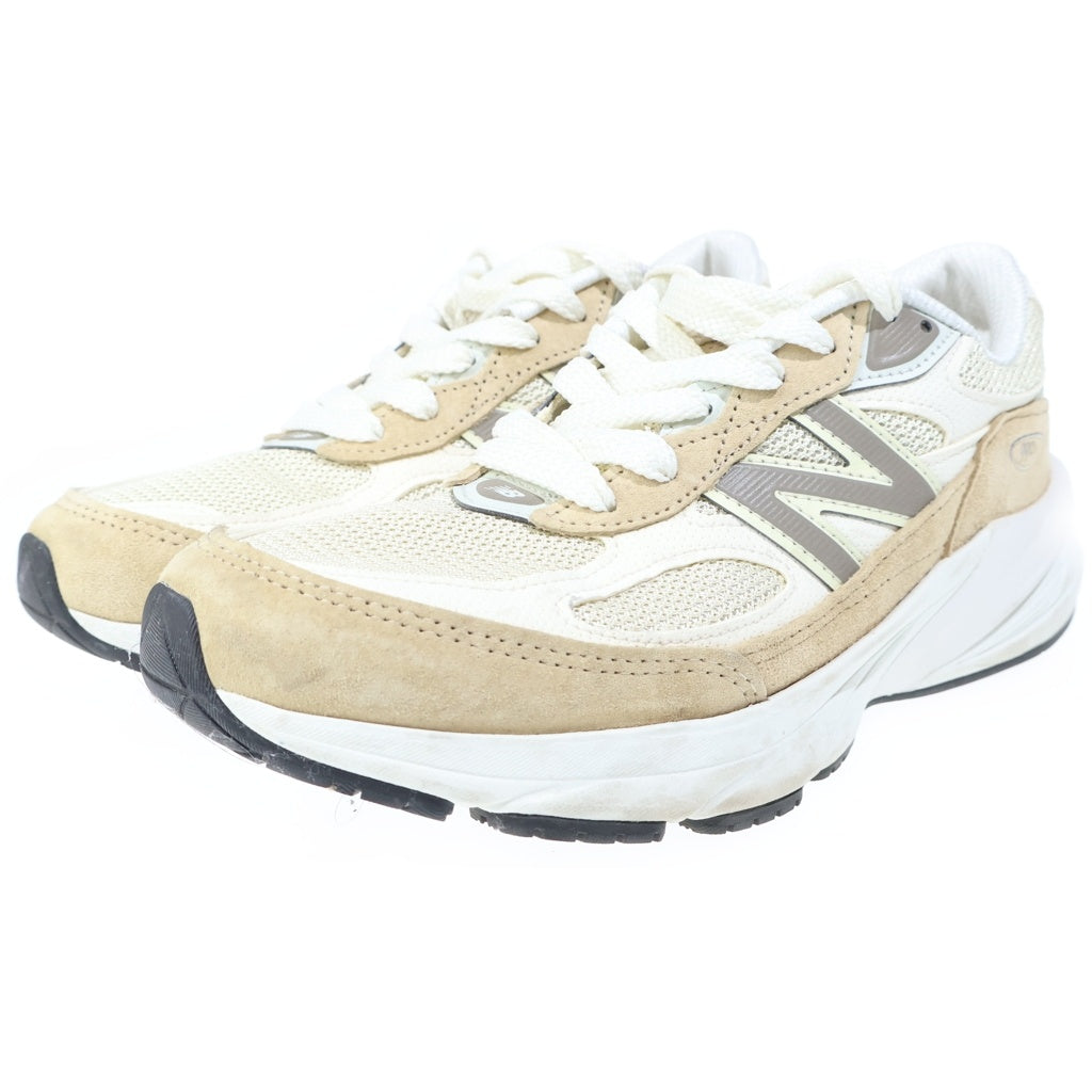 New Balance(ニューバランス) U990CB6 ×Aime Leon Dore 990V6 INCENSE エメレオンドレ インセンス メッシュ スウェードレザー ローカットスニーカー ベージュ US8/26cm