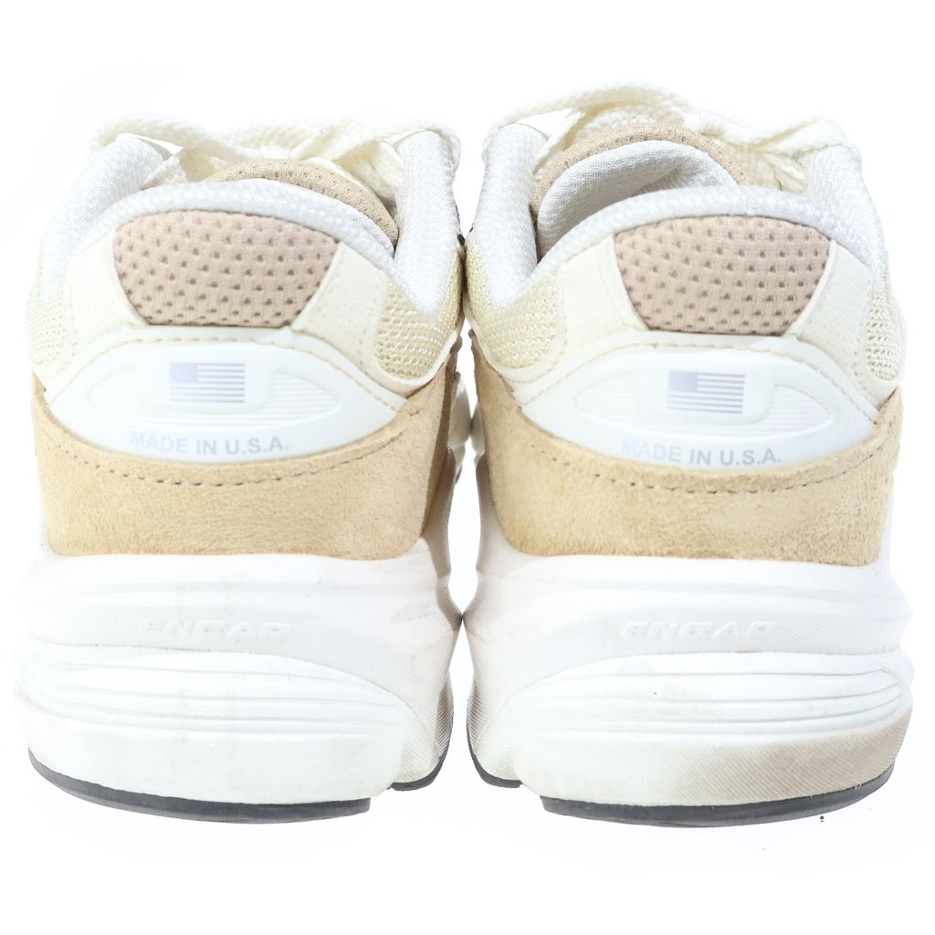 New Balance(ニューバランス) U990CB6 ×Aime Leon Dore 990V6 INCENSE エメレオンドレ インセンス メッシュ スウェードレザー ローカットスニーカー ベージュ US8/26cm