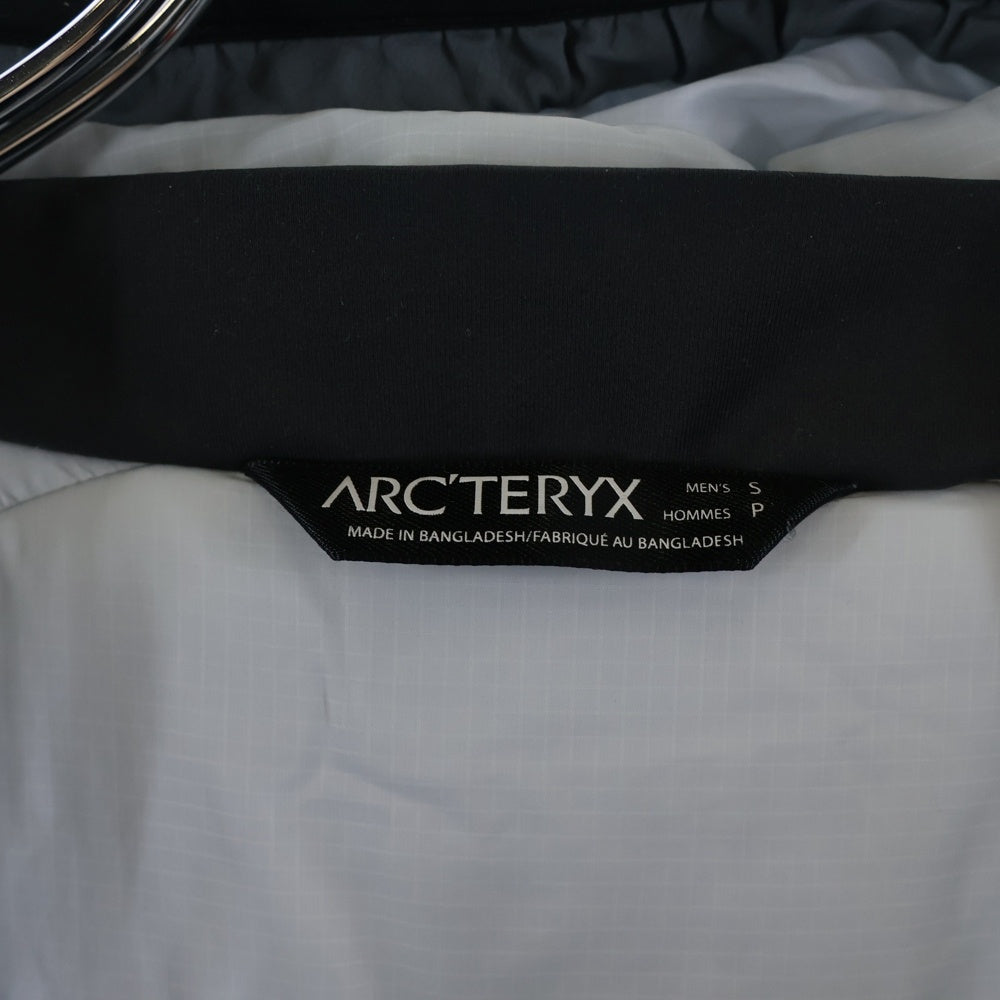 ARC'TERYX(アークテリクス) 24AW ×BEAMS ATOM AR HOODY ビームス別注 ナイロン 中綿 フーディー ジャケット グレー 25013-114266