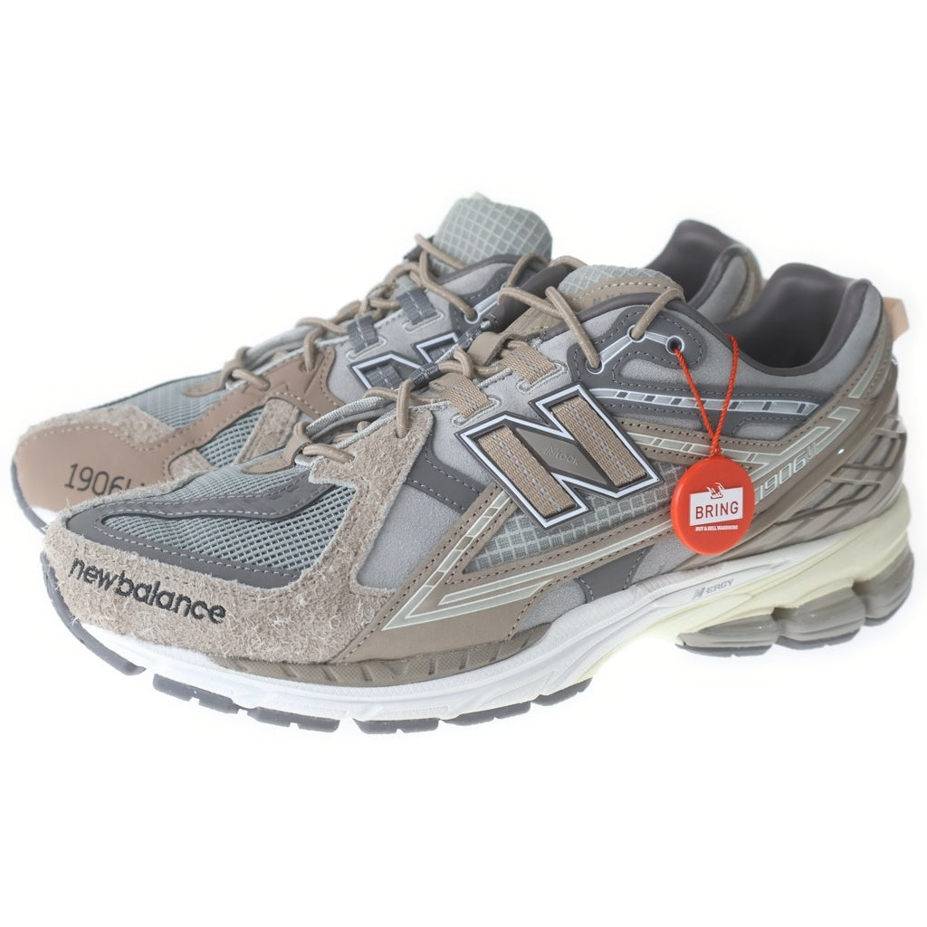 New Balance(ニューバランス) M1906NIH ×INVINCIBLE ×N.HOOLYWOOD 1906U インヴィンシブル エヌハリウッド メッシュ レザー ローカットスニーカー グレー US8.5/26.5cm
