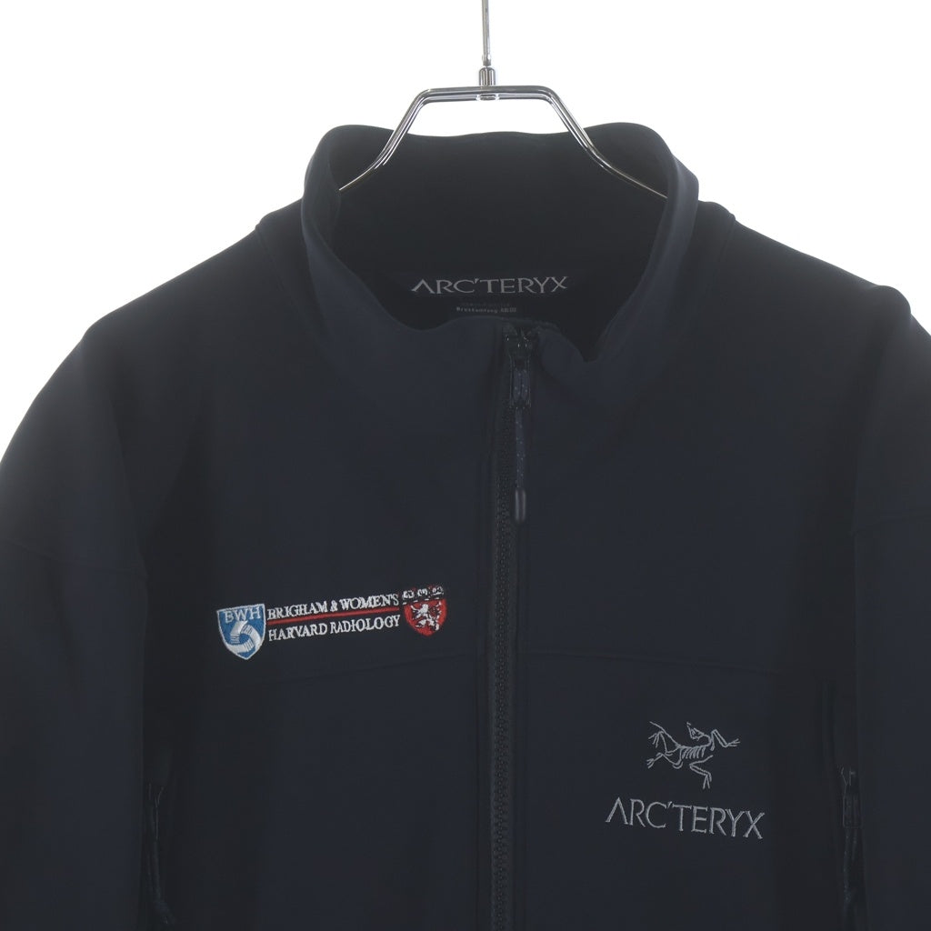 ARC'TERYX(アークテリクス) BWH GAMMA AR JACKET 企業ロゴ刺繍 ガンマ ナイロン ジャケット ブラック 9956-60418