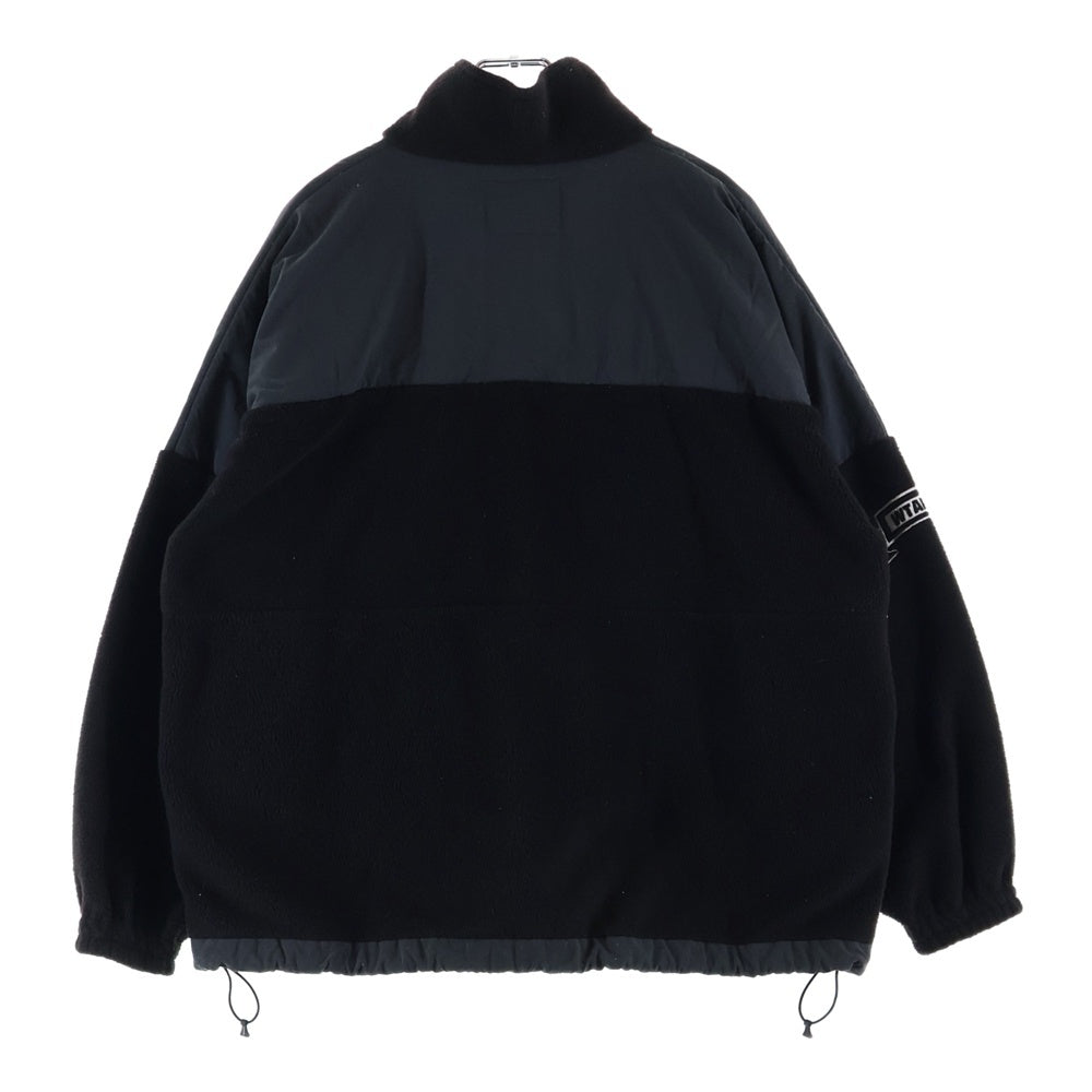 WTAPS(ダブルタップス) 19AW FORESTER /JACKET. POLY ポリエステル フォレスター フリース ジャケット ブラック 192ATDT-CSM30