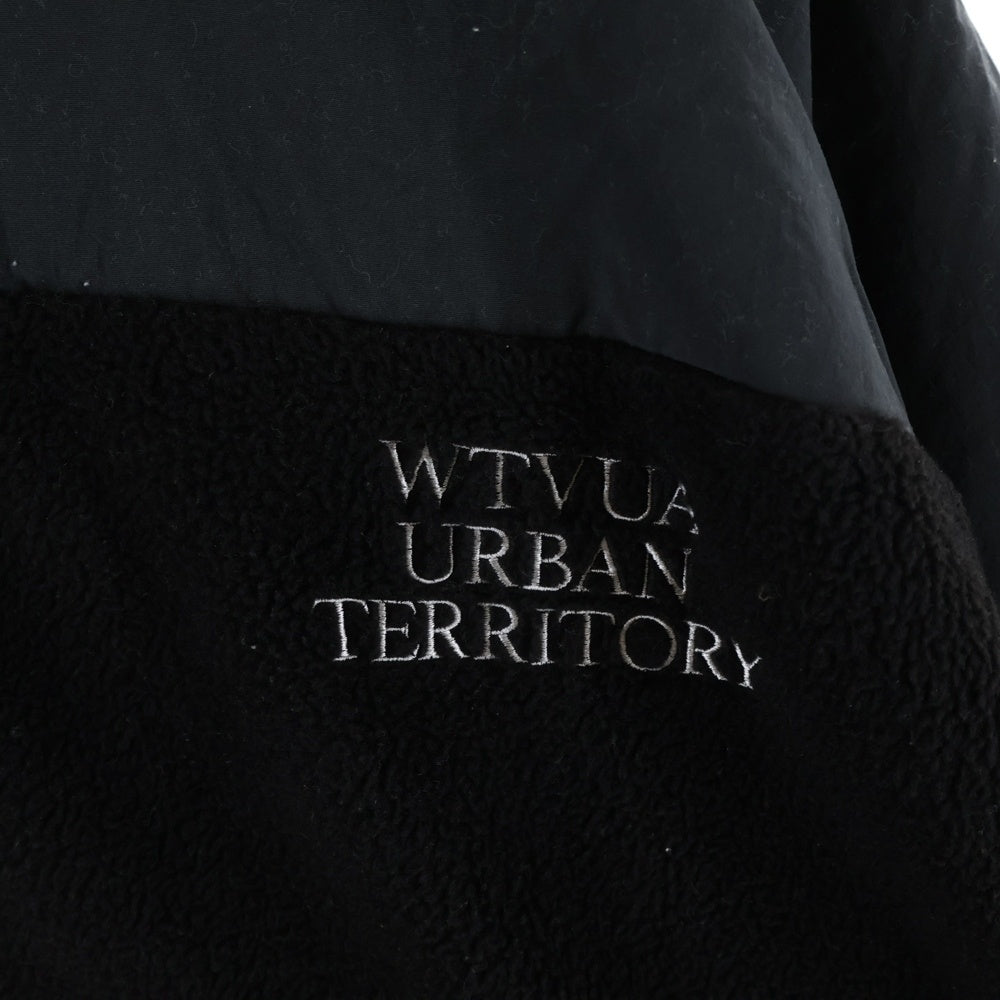 WTAPS(ダブルタップス) 19AW FORESTER /JACKET. POLY ポリエステル フォレスター フリース ジャケット ブラック 192ATDT-CSM30