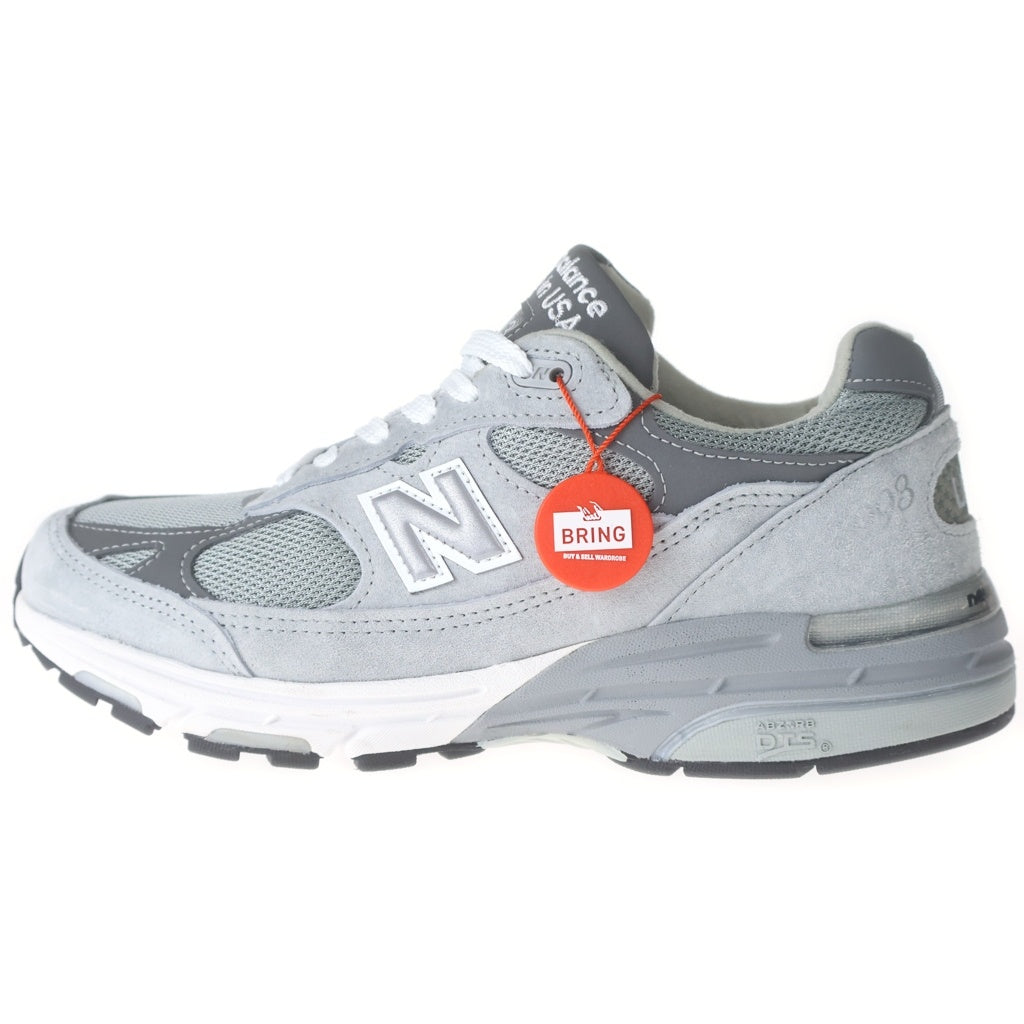 New Balance(ニューバランス) MR993GL 993 スエードレザー メッシュ ローカットスニーカー グレー US8/26cm