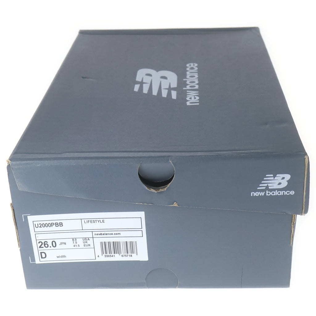 New Balance(ニューバランス) U2000PBB ABZORB 2000 アブゾーブ メッシュ ローカットスニーカー ブルー US8/26cm