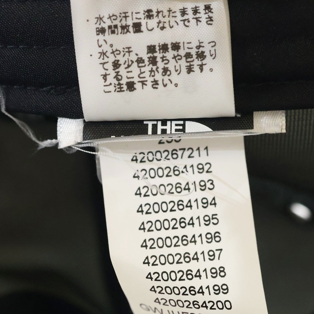 SUPREME(シュプリーム) 24SS ×THE NORTH FACE Split 6-Panel ノースフェイス スプリット 6パネル ロゴ刺繍 ベースボールキャップ 帽子 ブラック NN52402I