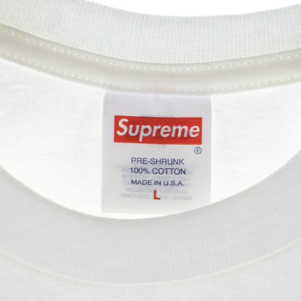 SUPREME(シュプリーム) 23AW Gotham Tee ゴッサム クルーネック 半袖Tシャツカットソー ホワイト