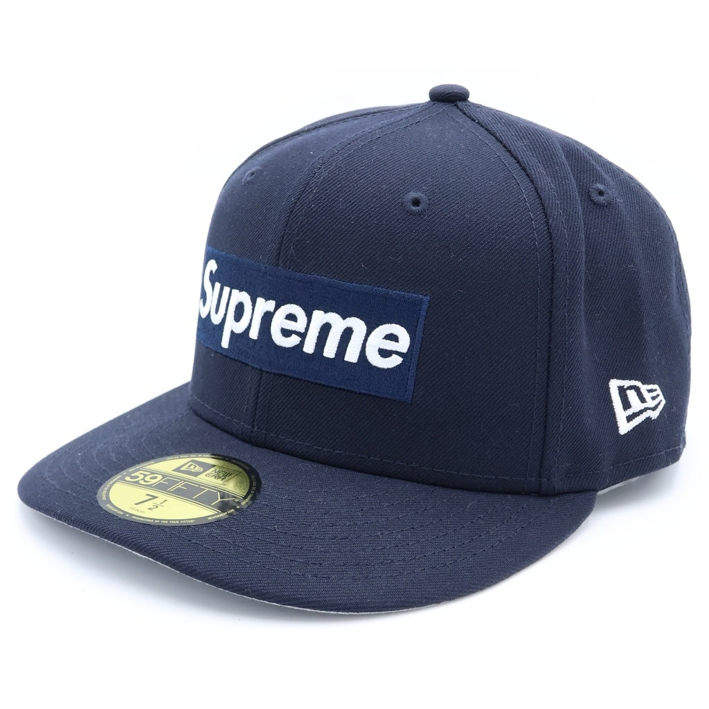 SUPREME(シュプリーム) 25SS ×New Era Championship Box Logo ニューエラ チャンピオンシップ ボックスロゴ ベースボールキャップ 帽子 ネイビー