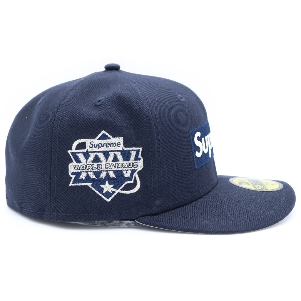 SUPREME(シュプリーム) 25SS ×New Era Championship Box Logo ニューエラ チャンピオンシップ ボックスロゴ ベースボールキャップ 帽子 ネイビー
