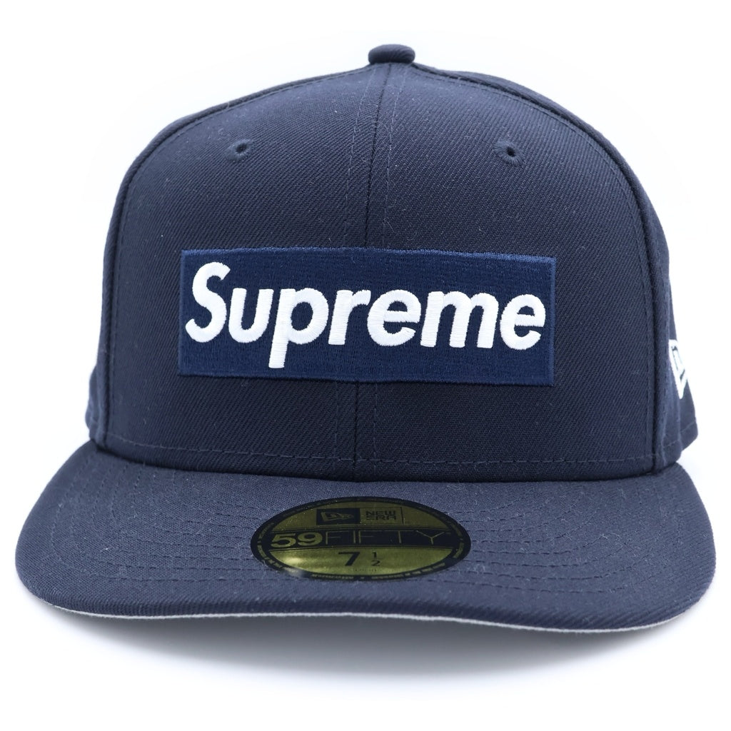 SUPREME(シュプリーム) 25SS ×New Era Championship Box Logo ニューエラ チャンピオンシップ ボックスロゴ ベースボールキャップ 帽子 ネイビー