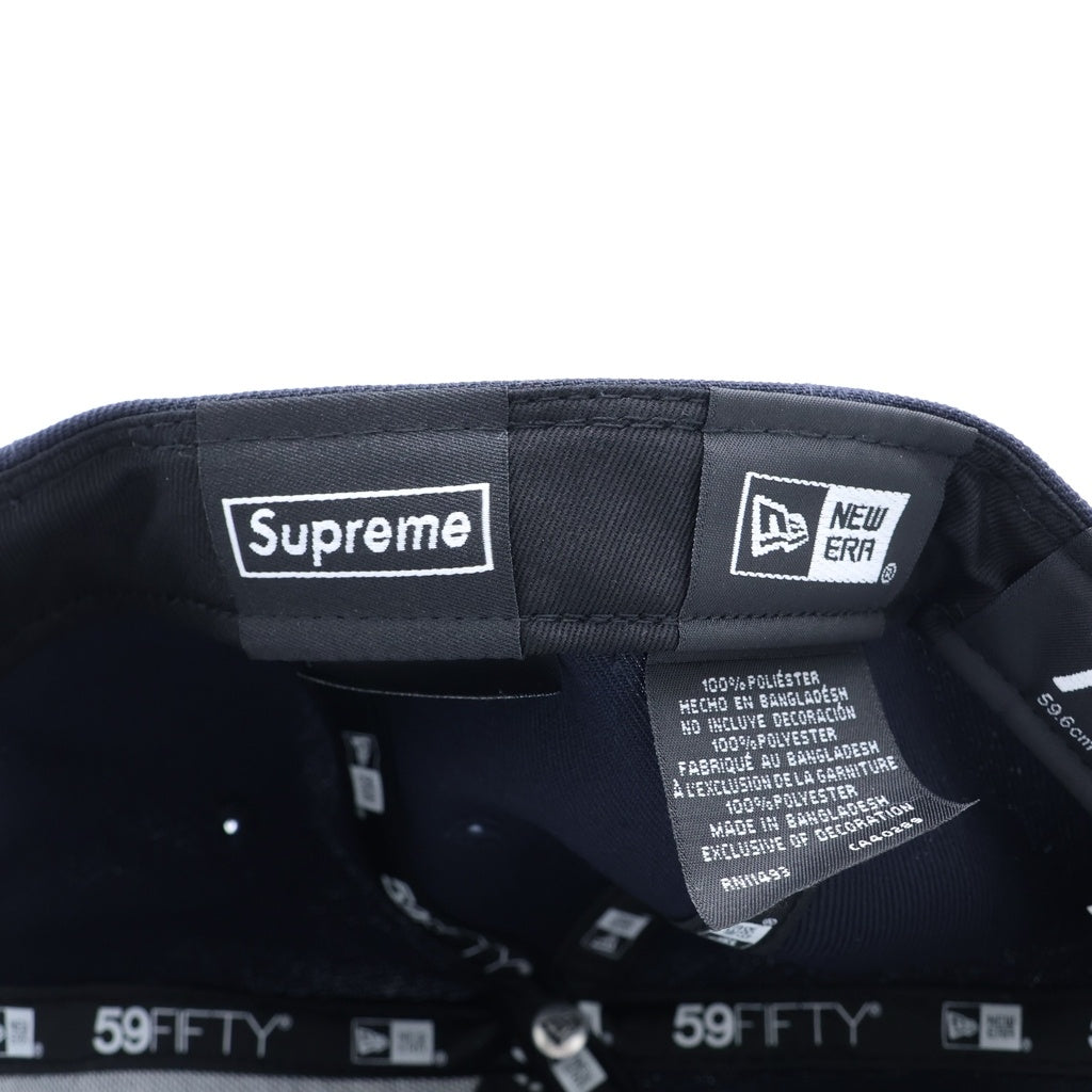 SUPREME(シュプリーム) 25SS ×New Era Championship Box Logo ニューエラ チャンピオンシップ ボックスロゴ ベースボールキャップ 帽子 ネイビー