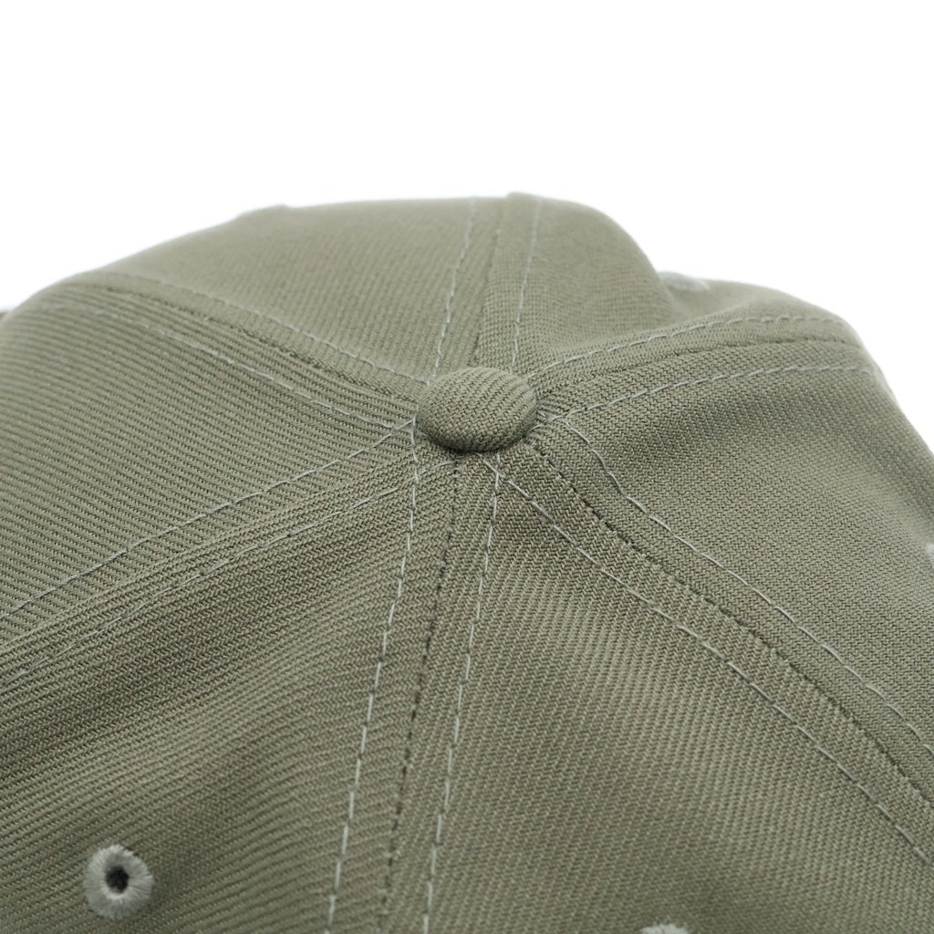 SUPREME(シュプリーム) 24AW ×New Era Mister Cartoon Cap ニューエラ ミスター カートゥーン ベースボールキャップ 帽子 カーキ