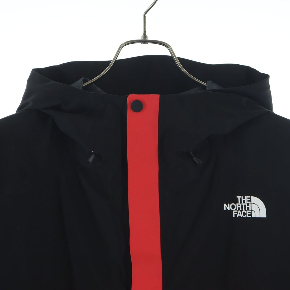 THE NORTH FACE(ザノースフェイス) FL DRIZZLE JACKET_FL ドリズル ジップアップ ナイロン ジャケット レッド/ブラック NP12114