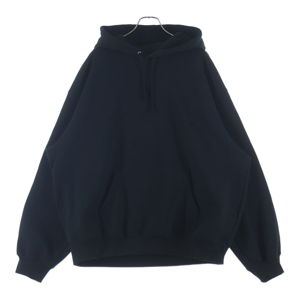 SUPREME(シュプリーム) 23AW Satin Applique Hooded Sweatshirt サテン アップリケ フーデッドスウェットシャツ パーカー ブラック