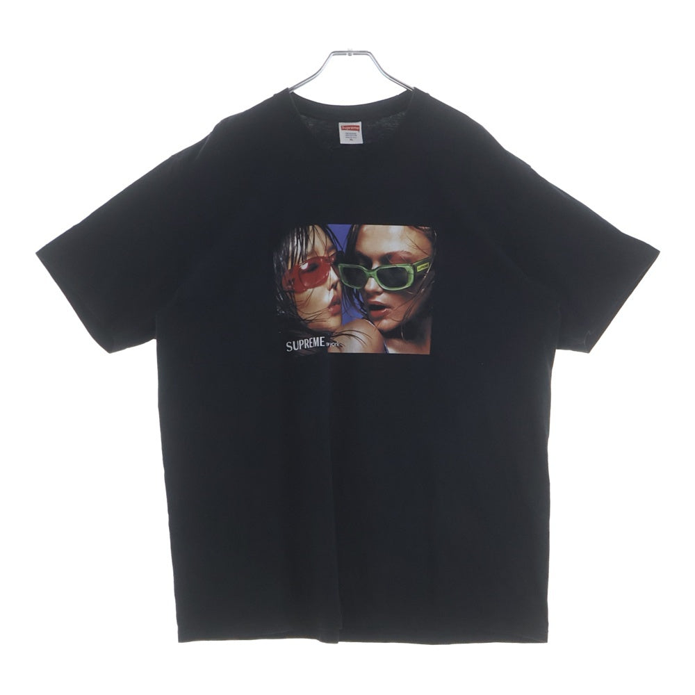 SUPREME(シュプリーム) 23SS Eyewear Tee アイウェア 半袖Tシャツ カットソー ブラック