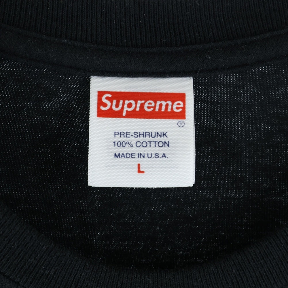 SUPREME(シュプリーム) 23SS Crown Tee クラウン 半袖Tシャツカットソー ブラック