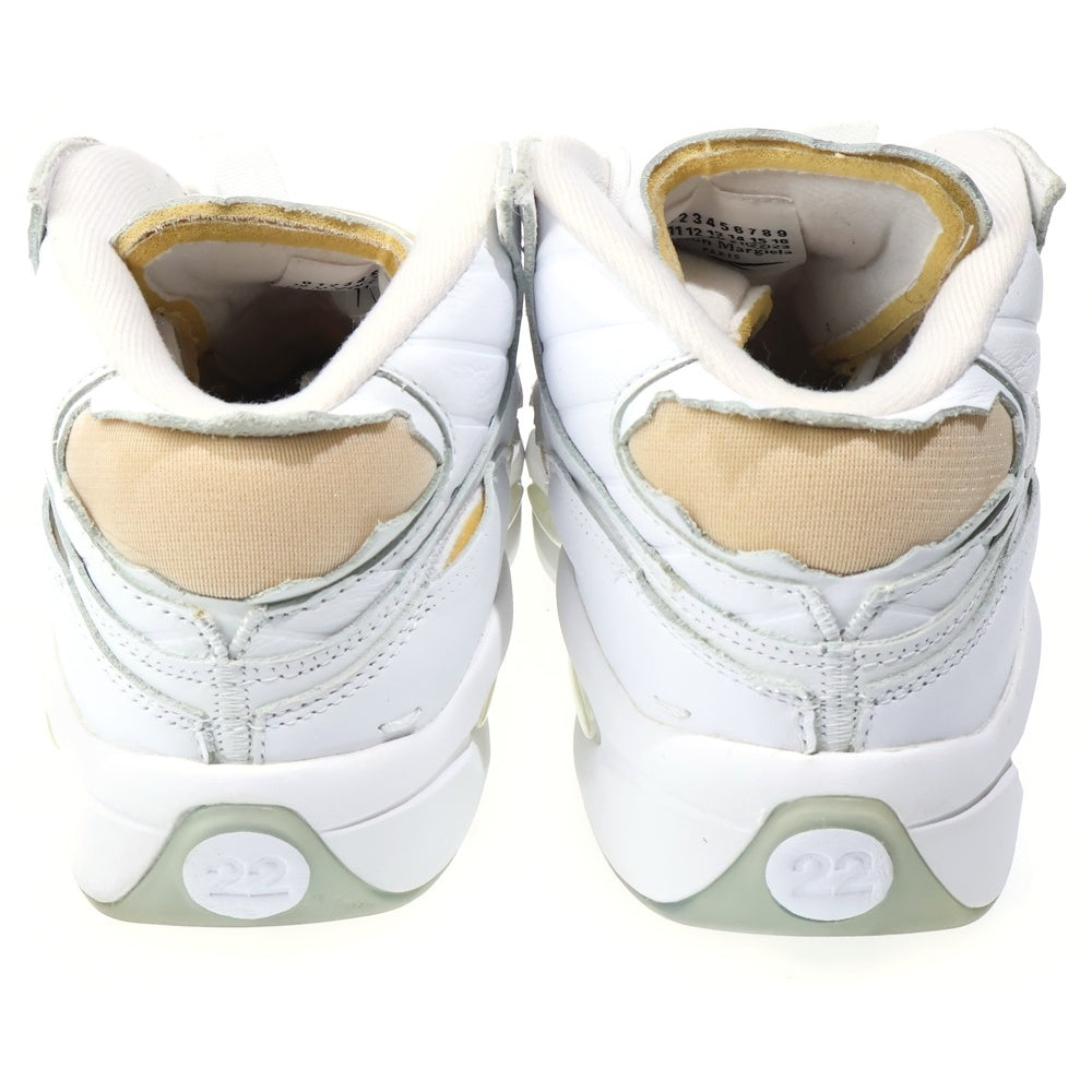 Maison Martin Margiela(メゾンマルタンマルジェラ) ×Reebok リーボック クエスチョンミッド メモリーオブバスケットボール ミッドカットスニーカー ホワイト US10.5/28.5cm GW5000