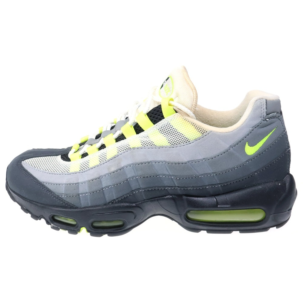 NIKE(ナイキ) AIR MAX 95 OG Neon Yellow エアマックス ネオンイエロー ローカットスニーカー グレー/イエロー US10.5/28.5cm CT1689-001