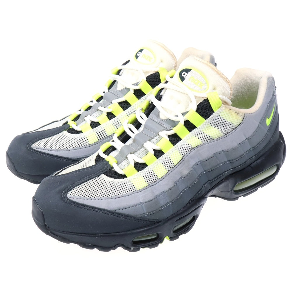 NIKE(ナイキ) AIR MAX 95 OG Neon Yellow エアマックス ネオンイエロー ローカットスニーカー グレー/イエロー US10.5/28.5cm CT1689-001