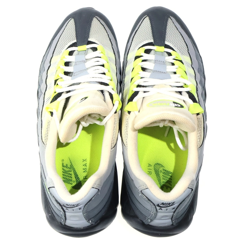 NIKE(ナイキ) AIR MAX 95 OG Neon Yellow エアマックス ネオンイエロー ローカットスニーカー グレー/イエロー US10.5/28.5cm CT1689-001