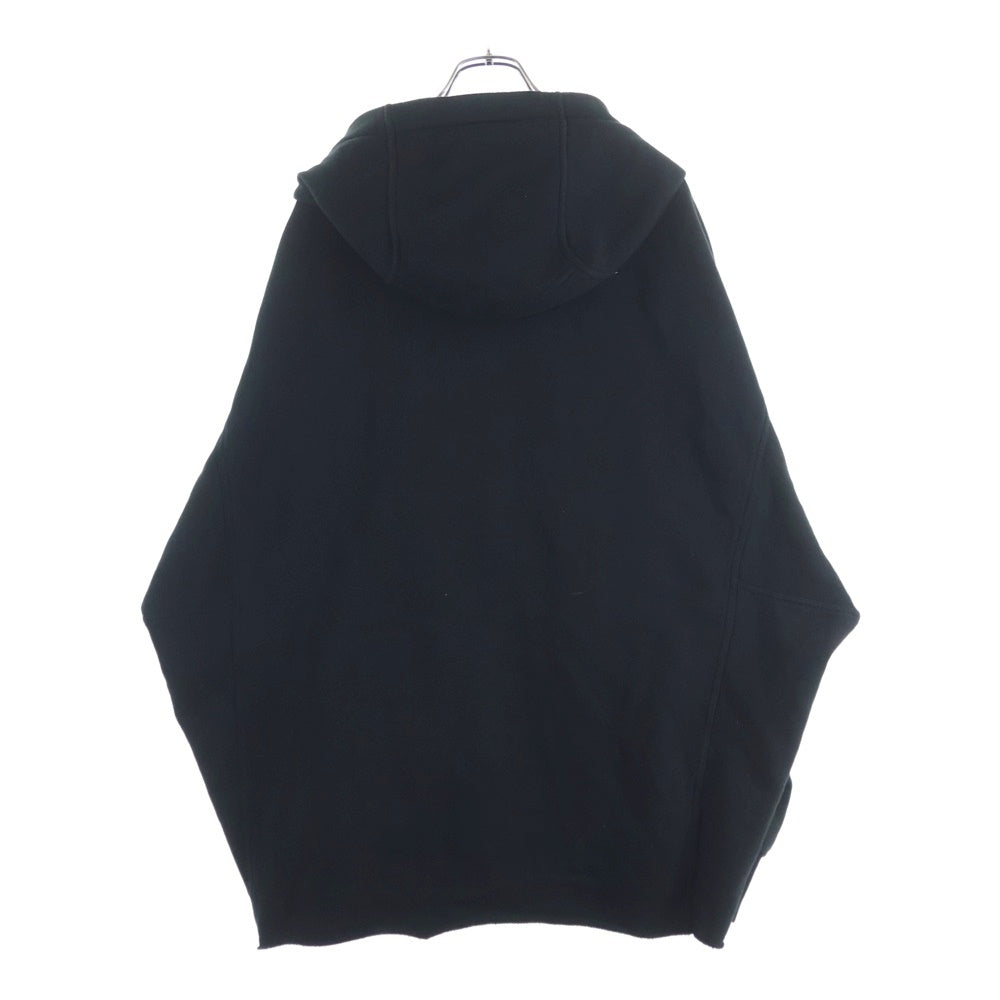 DRKSHDW(ダークシャドウ) 24SS スフィンクス期 ジャンボフーディ ジップアップパーカー ブラック DU01D1284-F