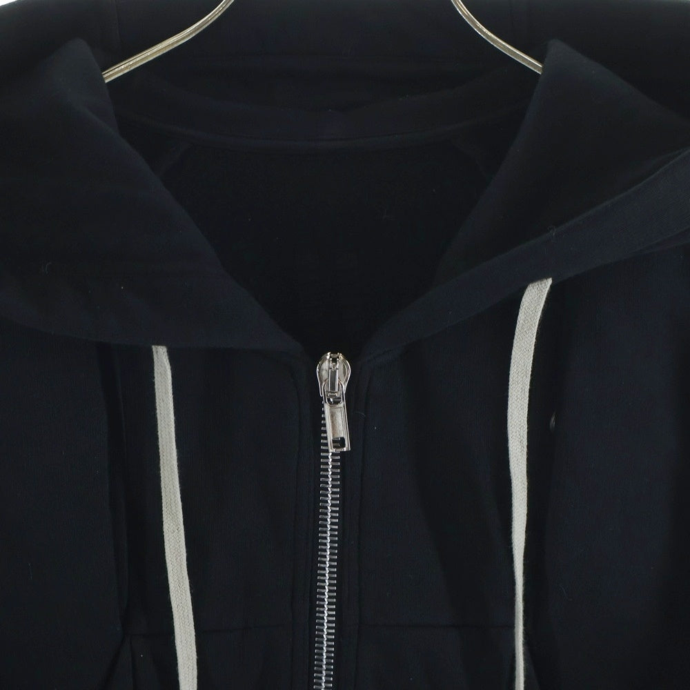 DRKSHDW(ダークシャドウ) 24SS スフィンクス期 ジャンボフーディ ジップアップパーカー ブラック DU01D1284-F
