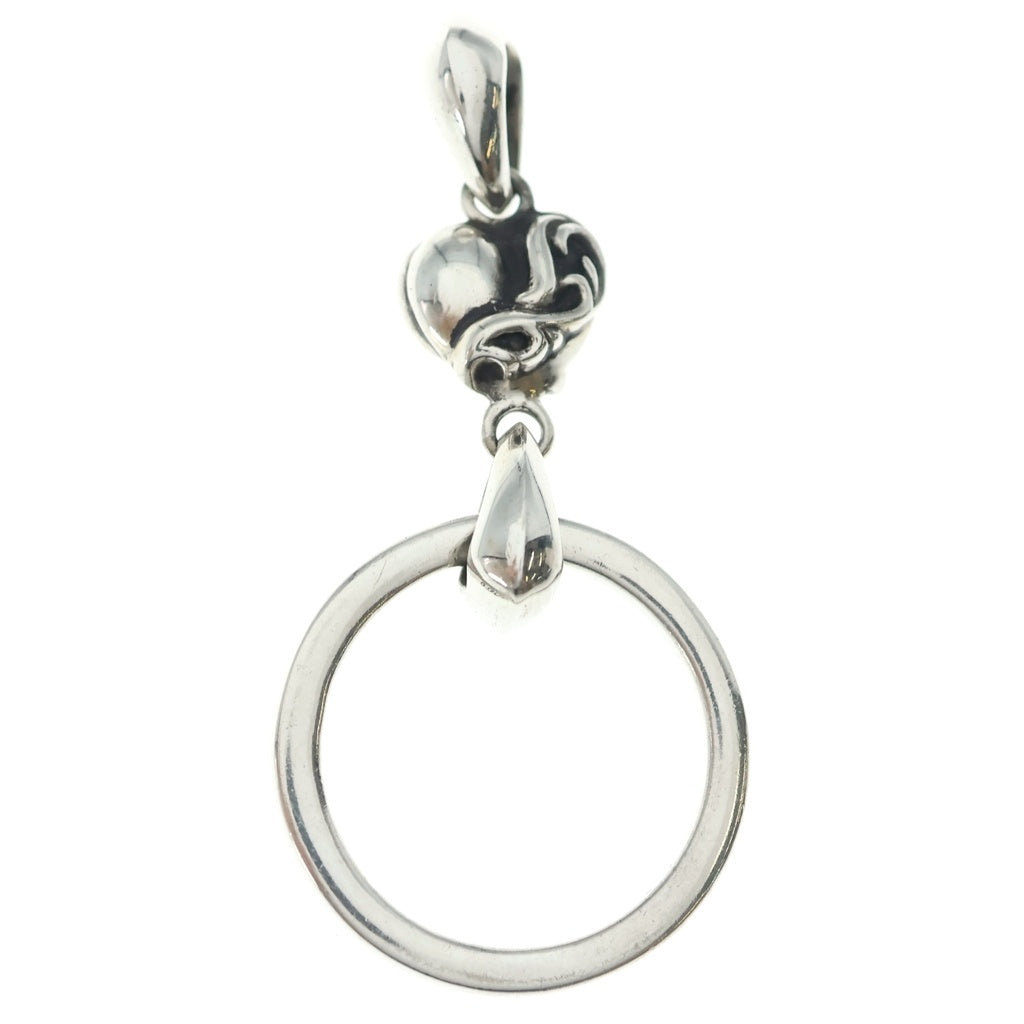 CHROME HEARTS(クロムハーツ) EWLP NTFL アイウェアループ NTFLハートモチーフネックレス シルバー