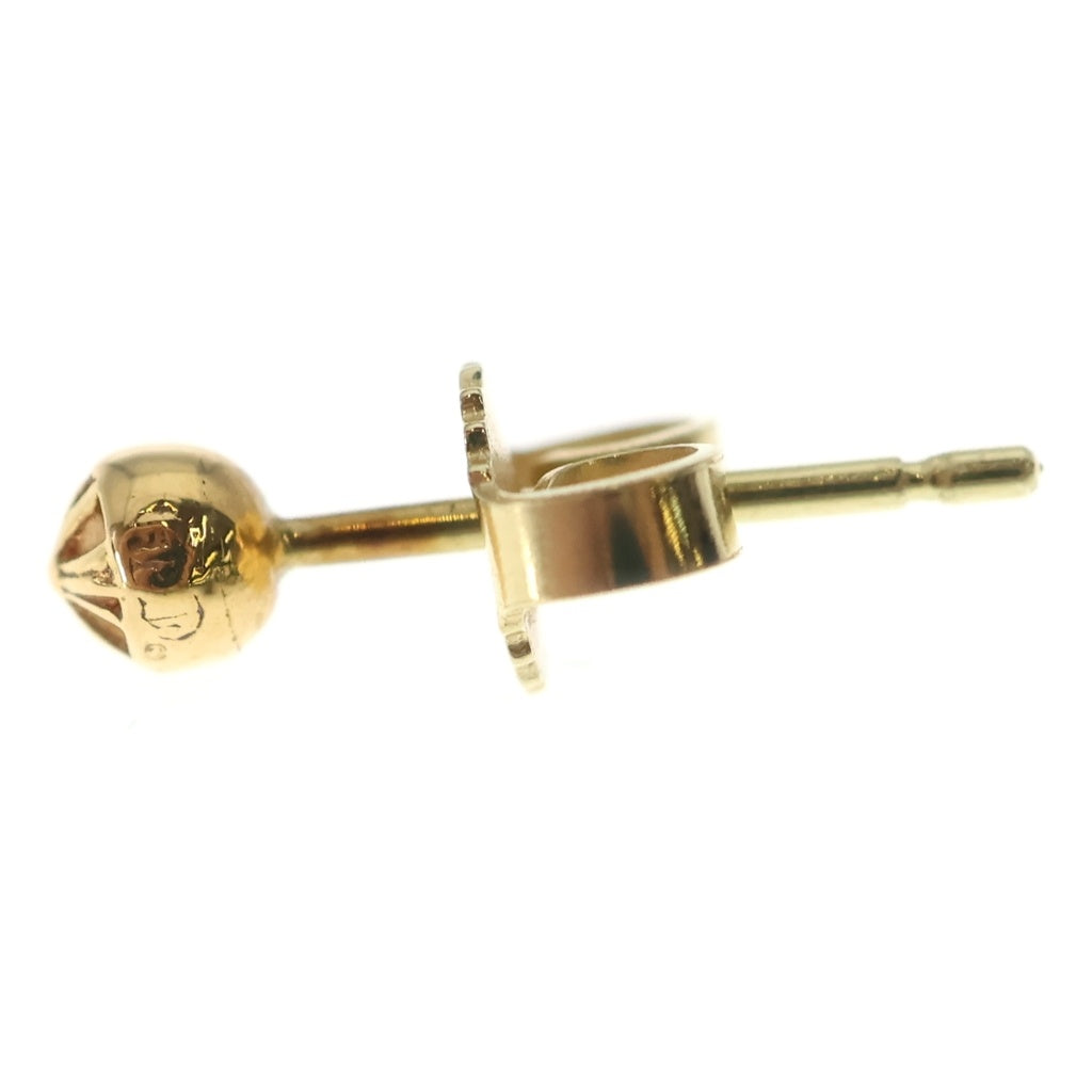CHROME HEARTS(クロムハーツ) 22K STUD CRS BALL MINI ミニクロスボールスタッド ゴールドピアス