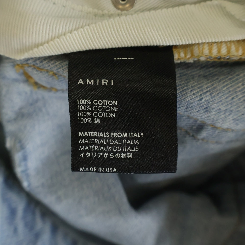 AMIRI(アミリ) ダメージ加工 デニムパンツ インディゴ
