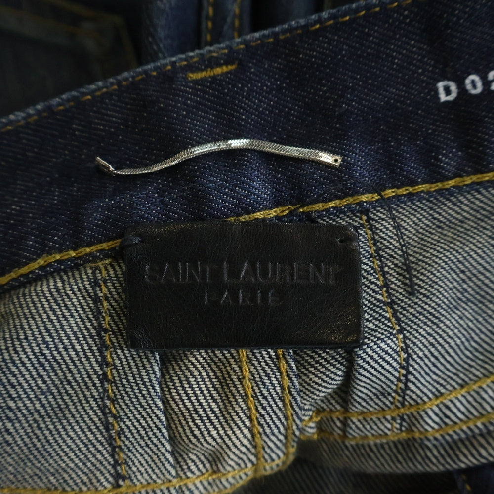 SAINT LAURENT PARIS(サンローランパリ) 13SS エディ期 ウォッシュ加工 スキニーパンツ デニムパンツ インディゴ 321821 YV085