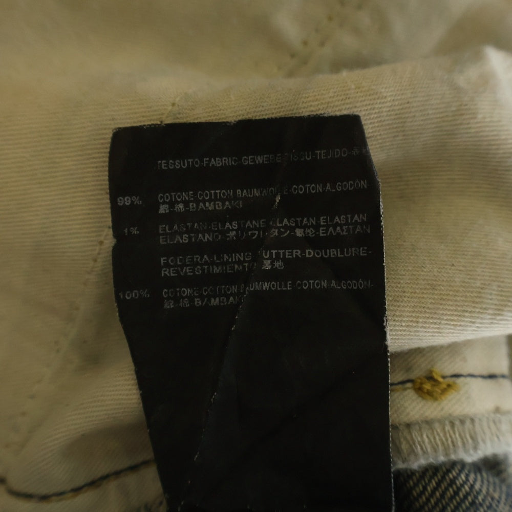 SAINT LAURENT PARIS(サンローランパリ) 13SS エディ期 ウォッシュ加工 スキニーパンツ デニムパンツ インディゴ 321821 YV085