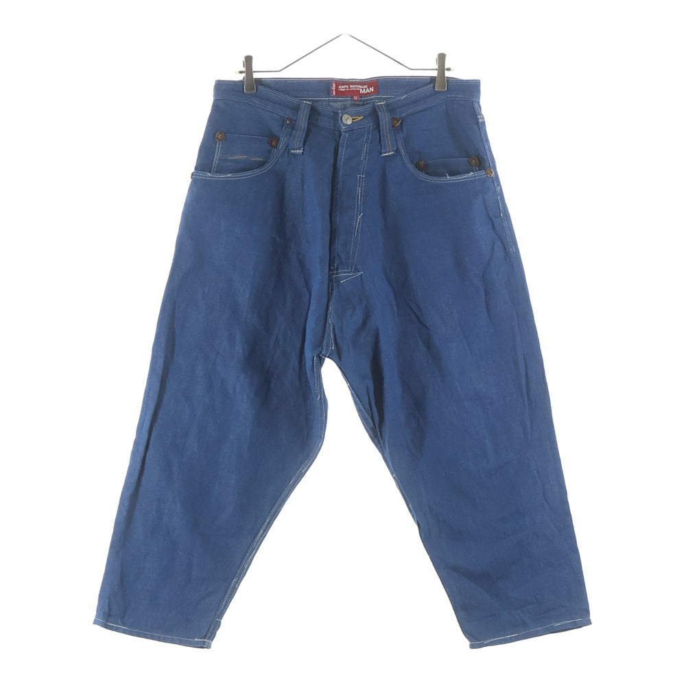 COMME des GARCONS JUNYA WATANABE MAN(コムデギャルソンジュンヤワタナベマン) 21SS ×Levi's シンチバック付き 綿リネン デニムパンツ インディゴ WG-P204 AD2020