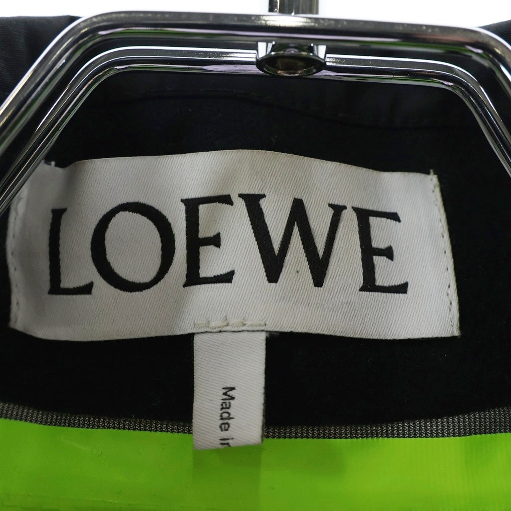 LOEWE(ロエベ) シームテープ ナイロン マウンテンパーカー ジャケット ブラック H2198710GE
