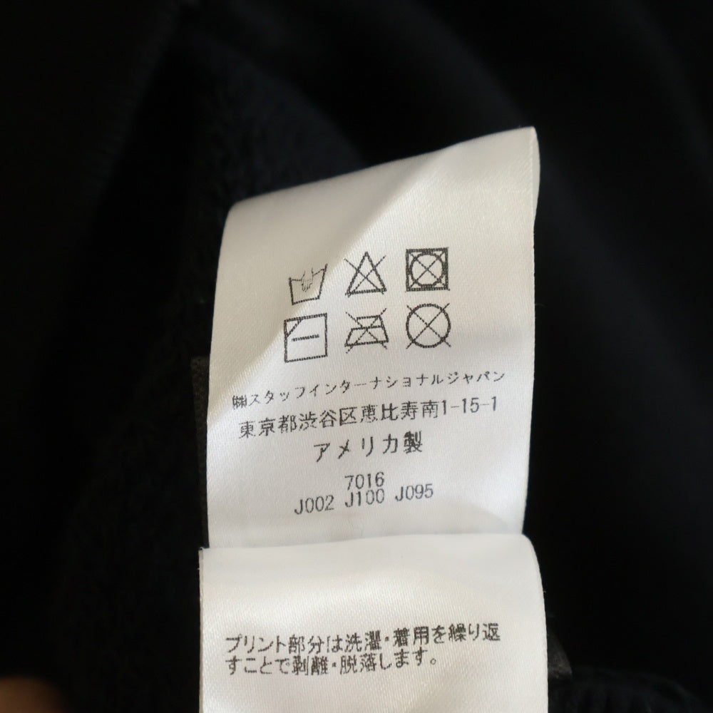 AMIRI(アミリ) Crystal Splash Logo Sweatshirt クリスタルスプラッシュ ロゴプリント ラインストーン スウェットトレーナー ブラック
