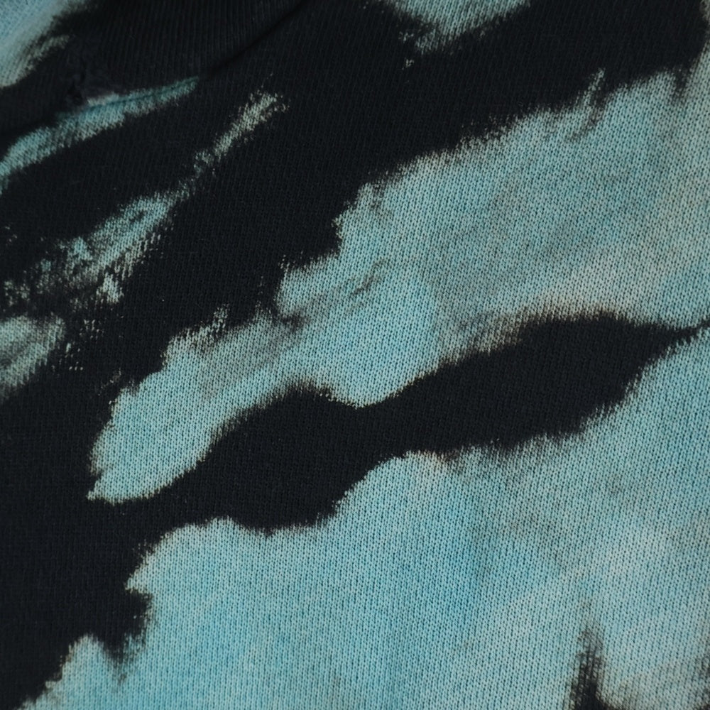 AMIRI(アミリ) Rainbow Tie Dye Hoodie タイダイ スウェット プルオーバーパーカー ブラック/マルチ