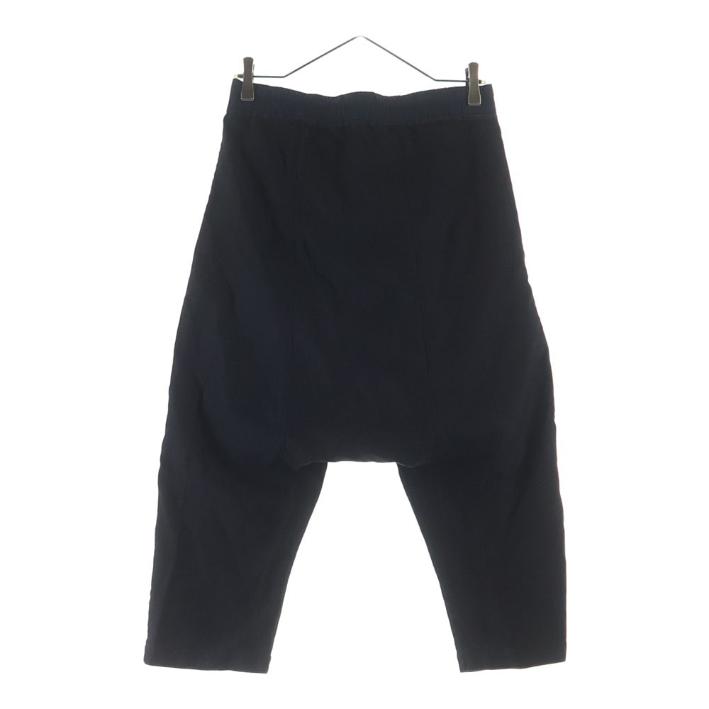Rick Owens(リックオウエンス) 14SS VICIOUS ドローストリング サルエル クロップドパンツ ブラック RU14S1381-SW