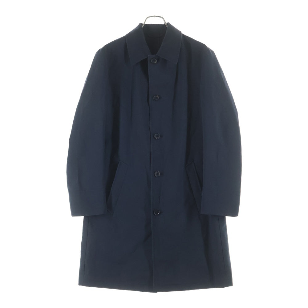 LOUIS VUITTON(ルイヴィトン) 18AW 裏地モノグラム コットン ステンカラーコート ネイビー RM182M GOQ HFC04W